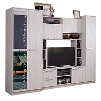 Гостиная Флора ясень белый от магазина Стиль+