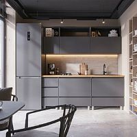 Кухонный гарнитур Хелен 2,0 м серый графит от магазина Стиль+