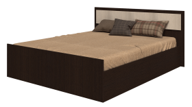 Кровать "Фиеста" 1,6 венге/лоредо