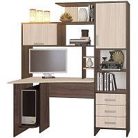 Стол компьютерный-6 шимо светлый - шимо темный от магазина Стиль+
