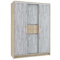 Шкаф-купе Эдем 1,5 м крафт серый - бетонный камень от магазина Стиль+
