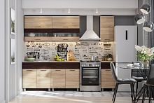 Кухня Кантри 2,0 м венге - дуб сонома серия 2 от магазина Стиль+